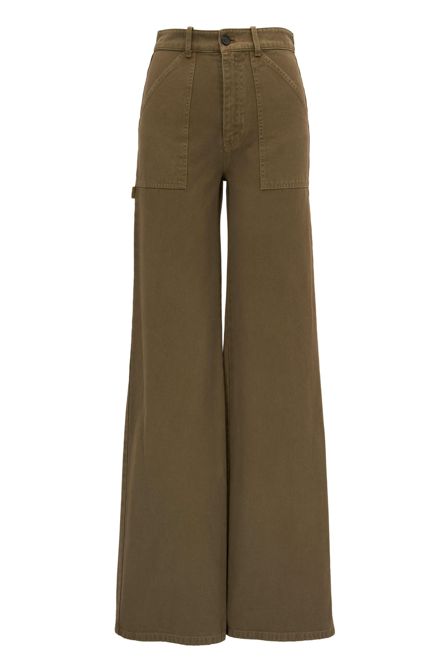 Quentin Pant - Olive Green