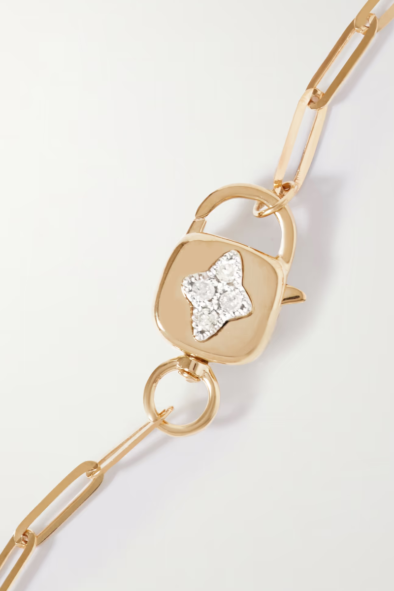 Louise Chain Bracelet - Yellow Gold