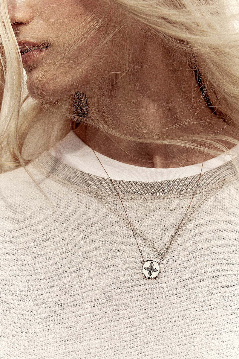 Bowie Necklace - White