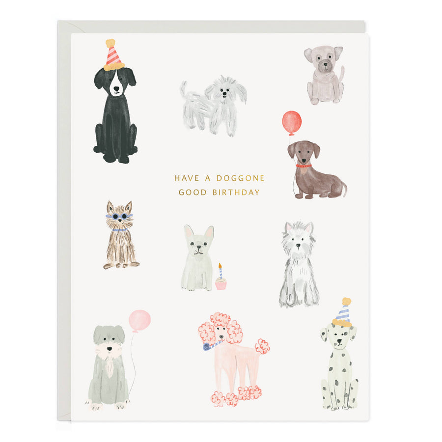 Doggone Birthday Card