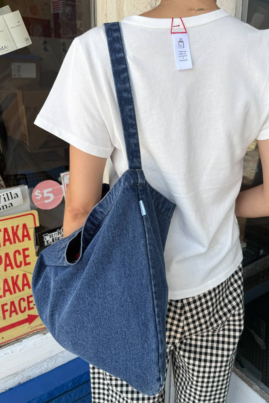 Happy Carry Bag - Red Gingham
