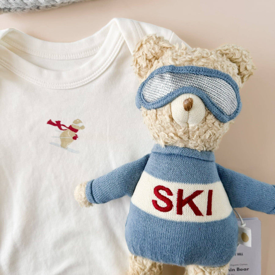 Ski Blanket, Onesie, Benjamin Plush Toy Gift Set