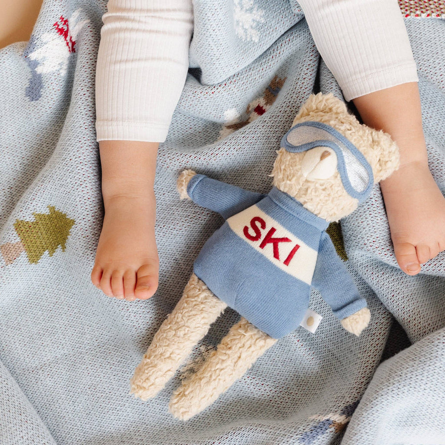 Ski Blanket, Onesie, Benjamin Plush Toy Gift Set