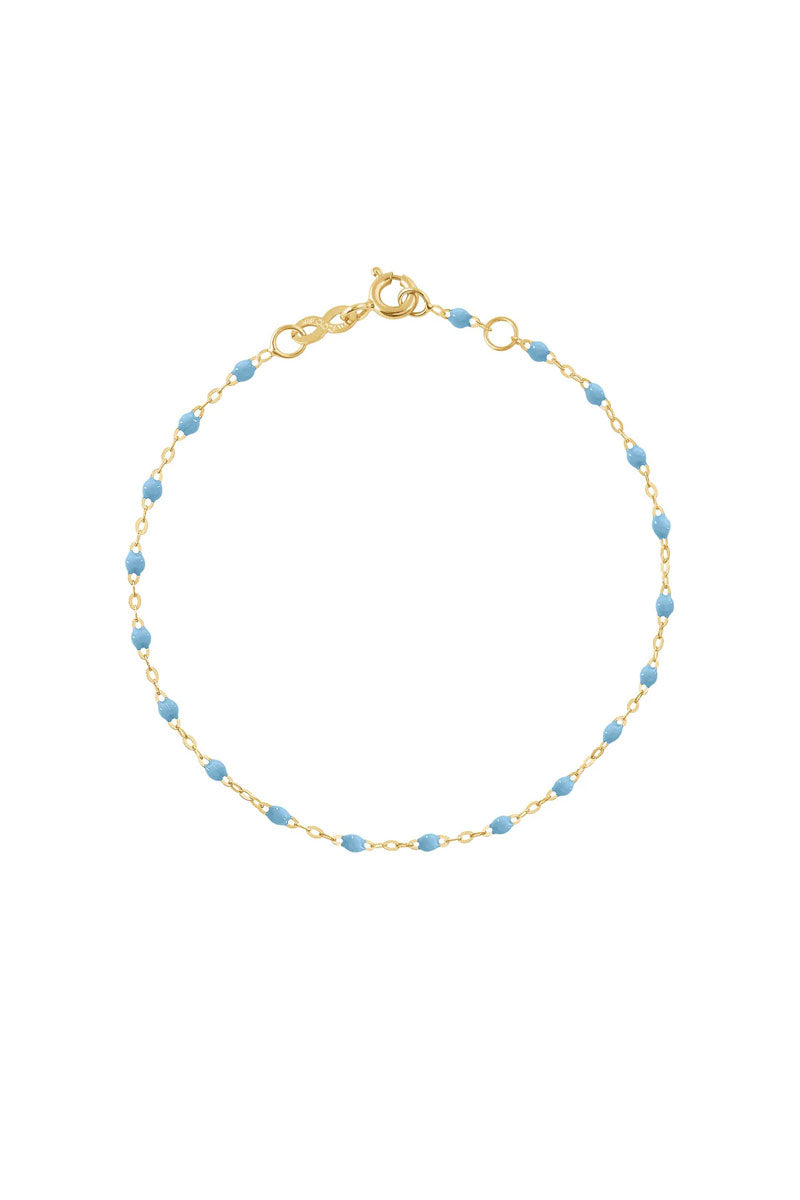 Classic Gigi Bracelet - Turquoise 18k Yellow Gold