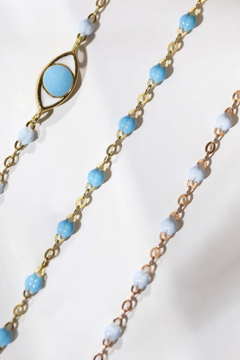 Classic Gigi Bracelet - Turquoise 18k Yellow Gold