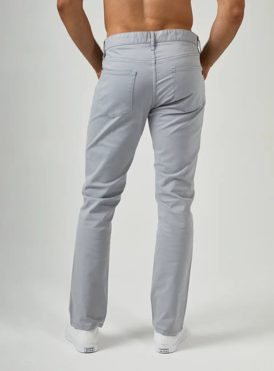 Clifton Sateen Pant - Light Grey