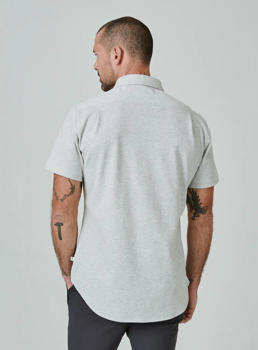 Seville Short Sleeve Shirt - Natural