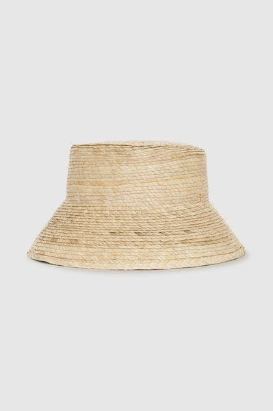 The Attico Wide-Brim Bucket Hat - Neutrals