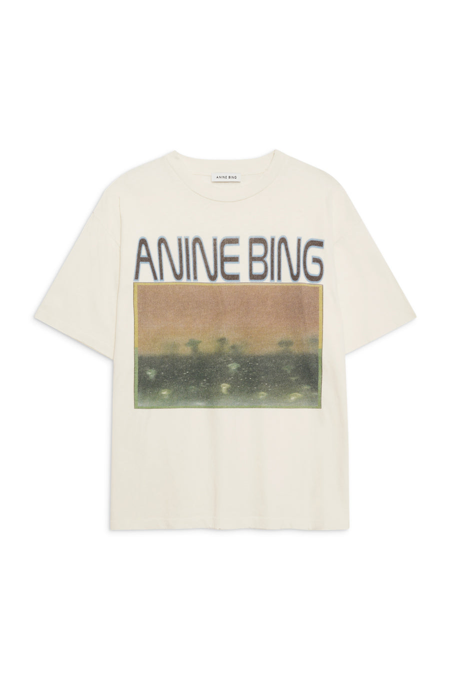 Cade Tee - Mushrooms Off White