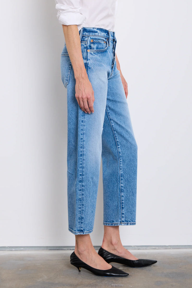 Ellen Barrel Leg - Euclid Wash