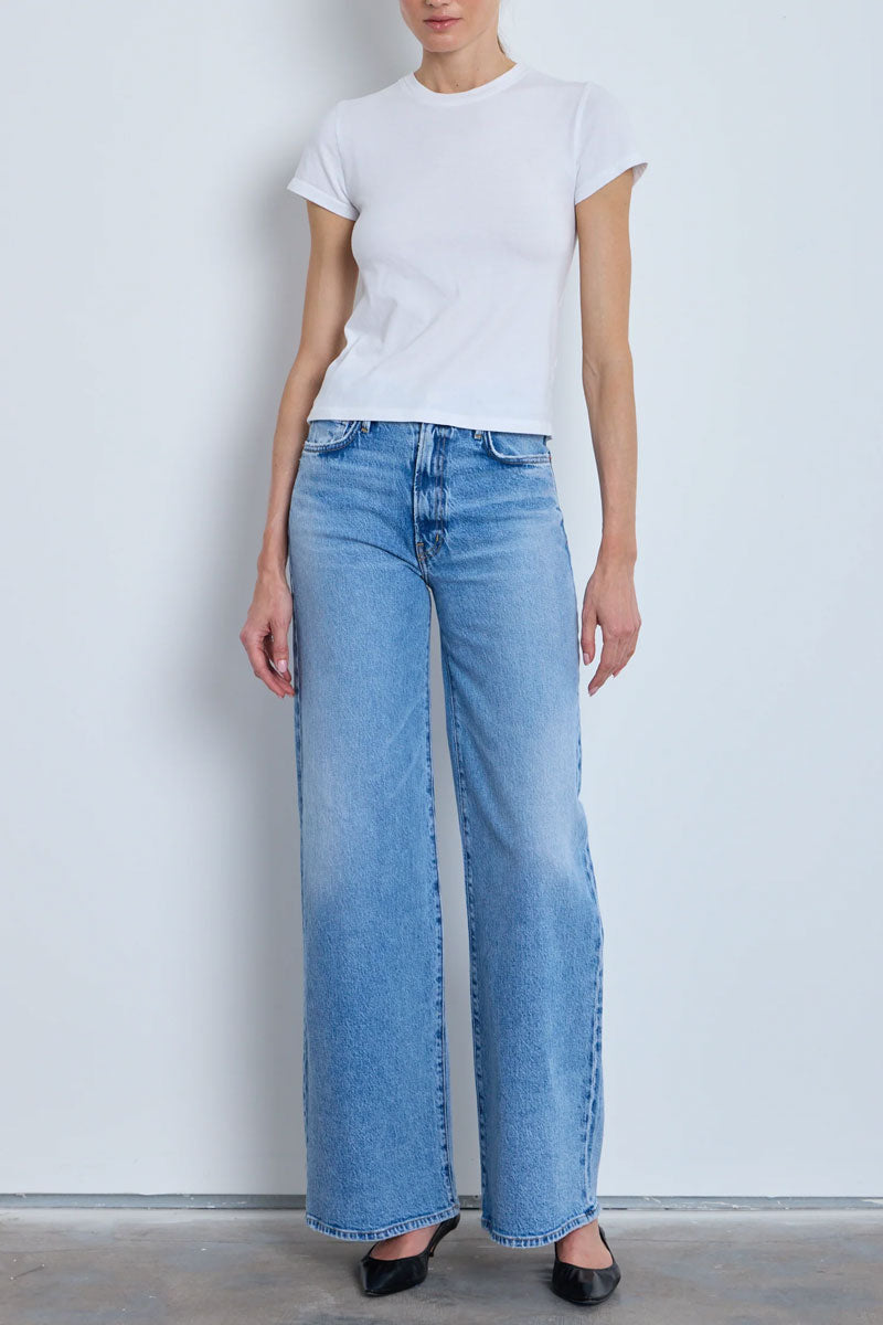 Tina Fitted Tee - White
