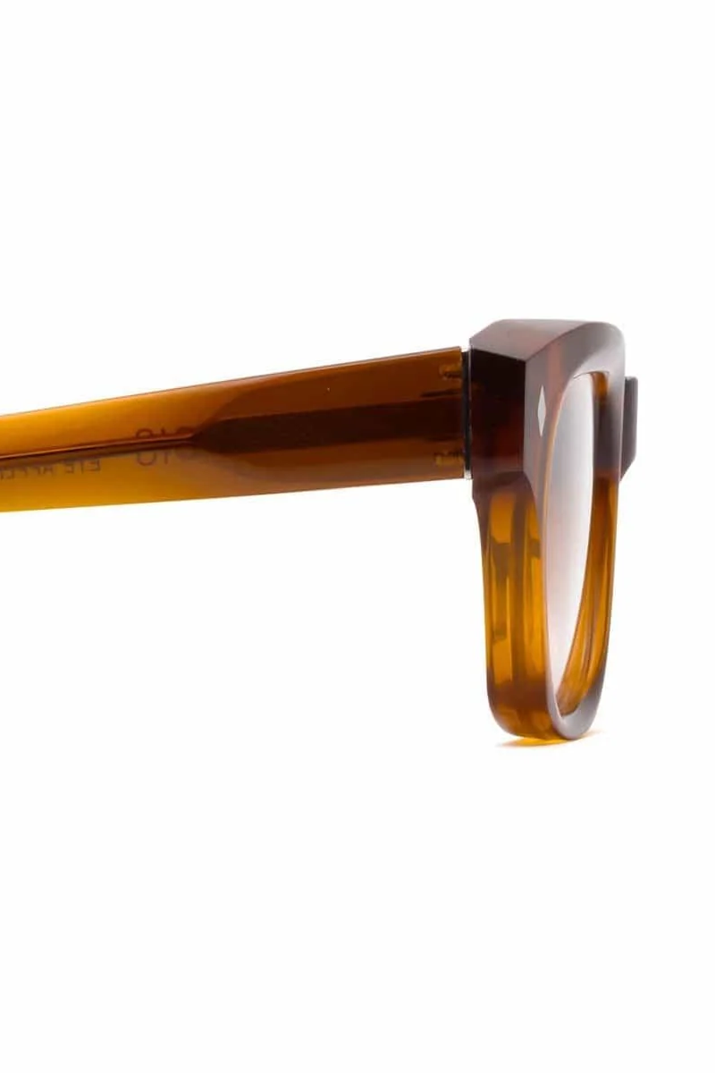 Muzzy Reading Glasses - Polished Gopher