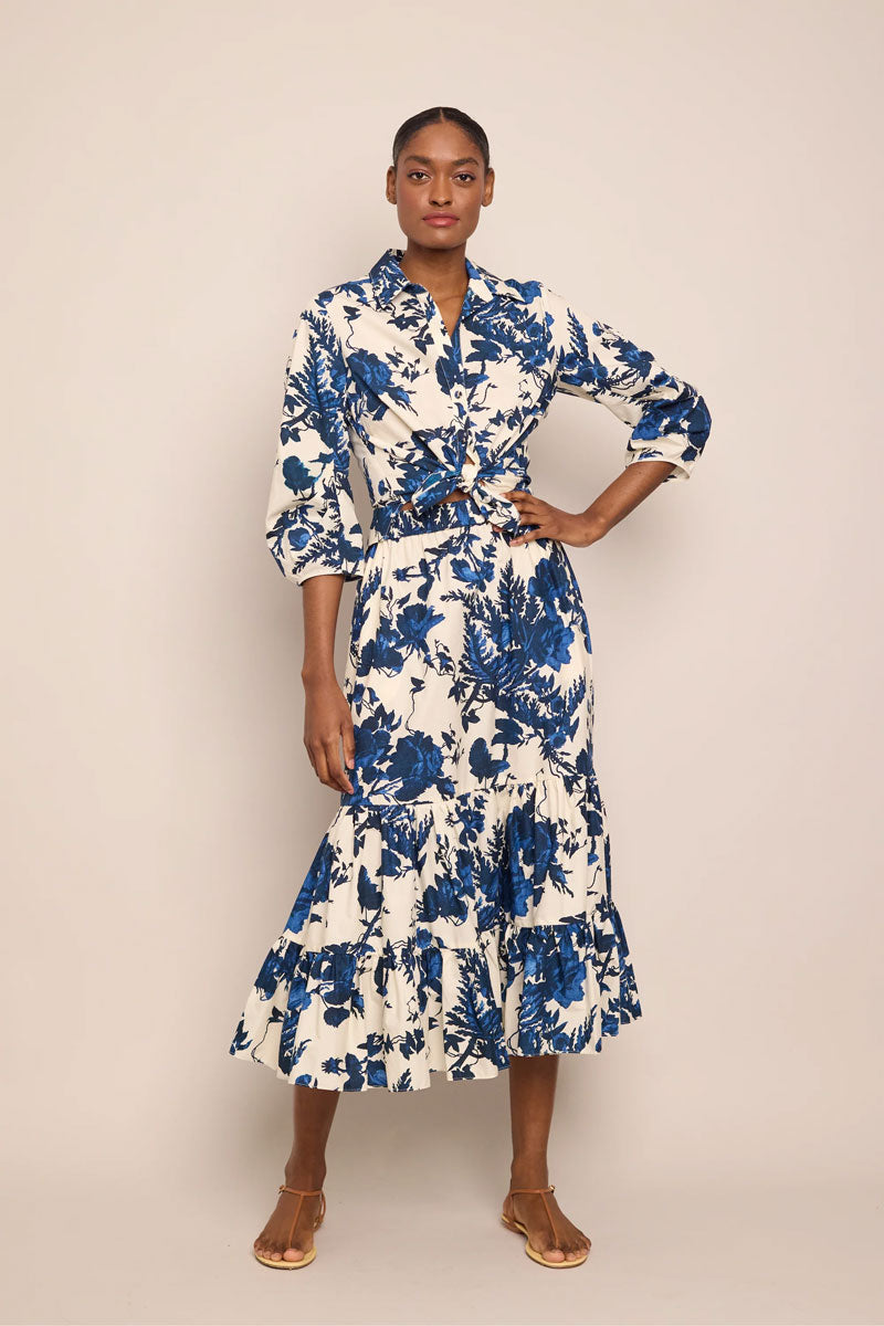 Chase Skirt - Rosehip Blue