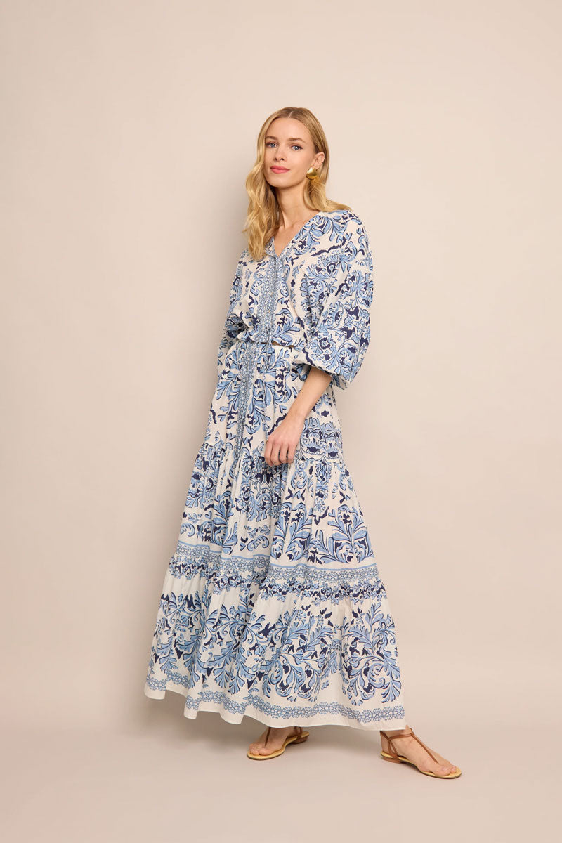 Melanie Skirt - Saltaire Light Blue