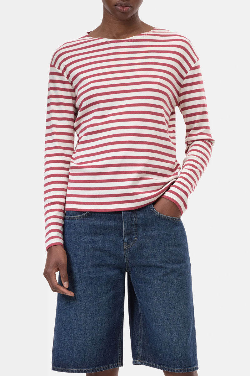 Basic Long Sleeve - Cherry Red