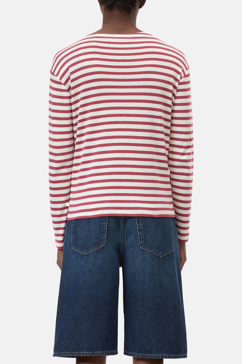 Basic Long Sleeve - Cherry Red