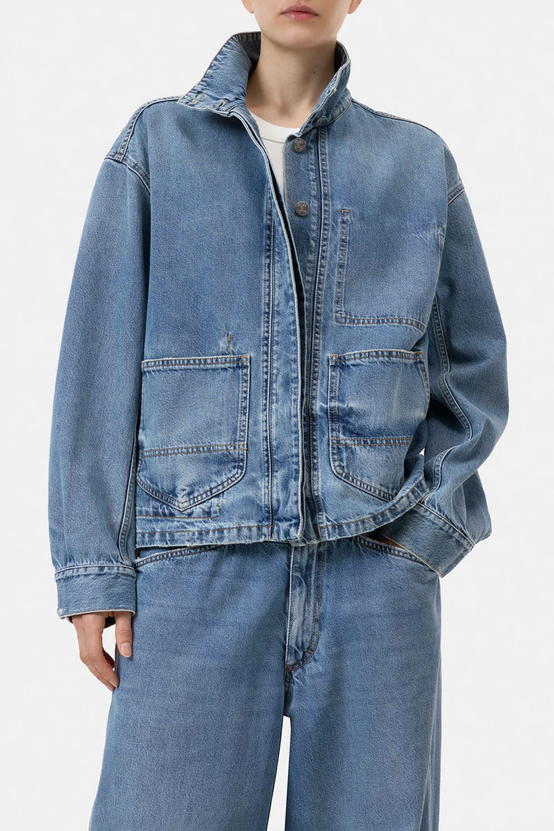 Shacket - Mid Blue