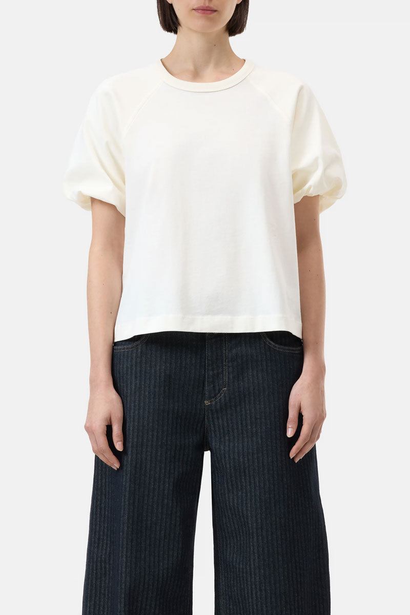 Wide Sleeve T-Shirt - Ivory
