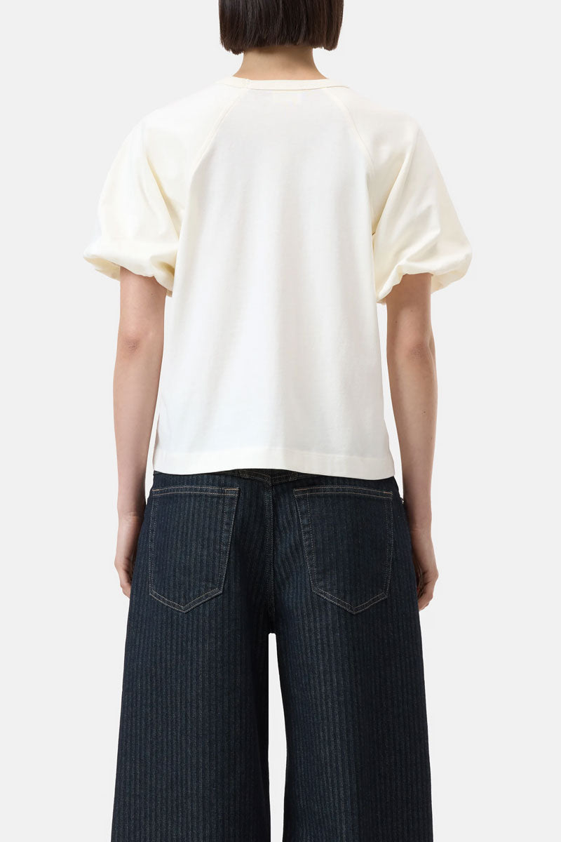 Wide Sleeve T-Shirt - Ivory