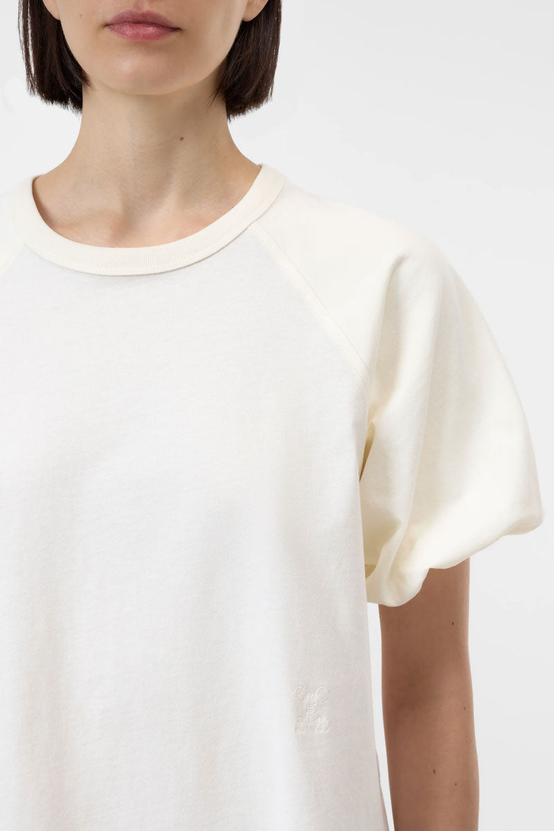 Wide Sleeve T-Shirt - Ivory