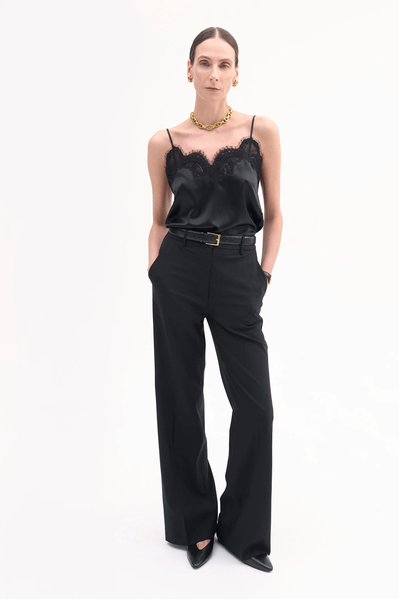 Lace Cami - Black