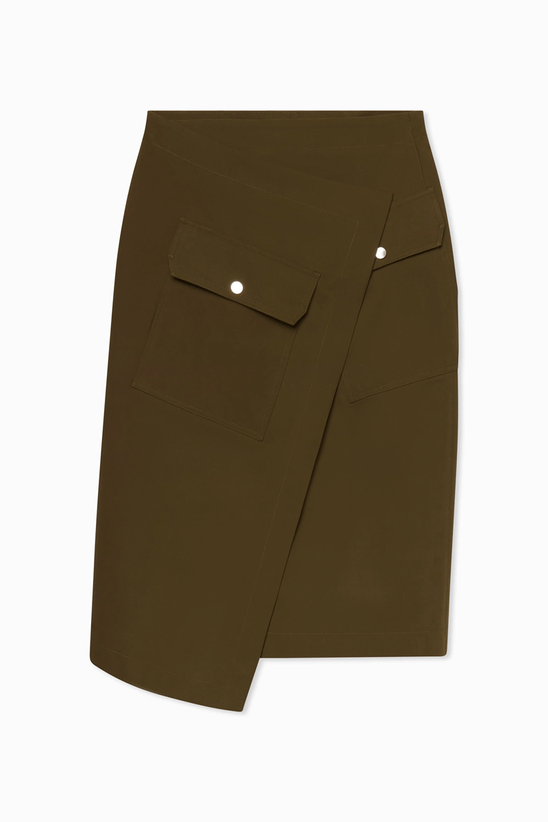 Wrap Skirt - Olive