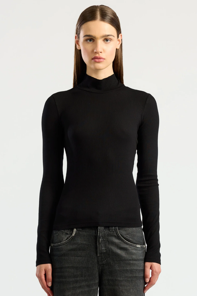 Verona Turtleneck - Jet Black