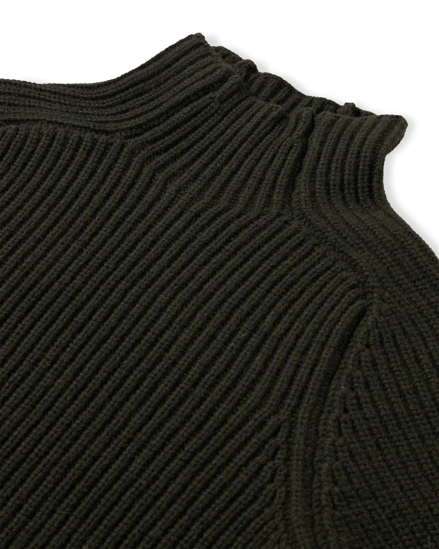 Turtleneck Sweater - Army Green