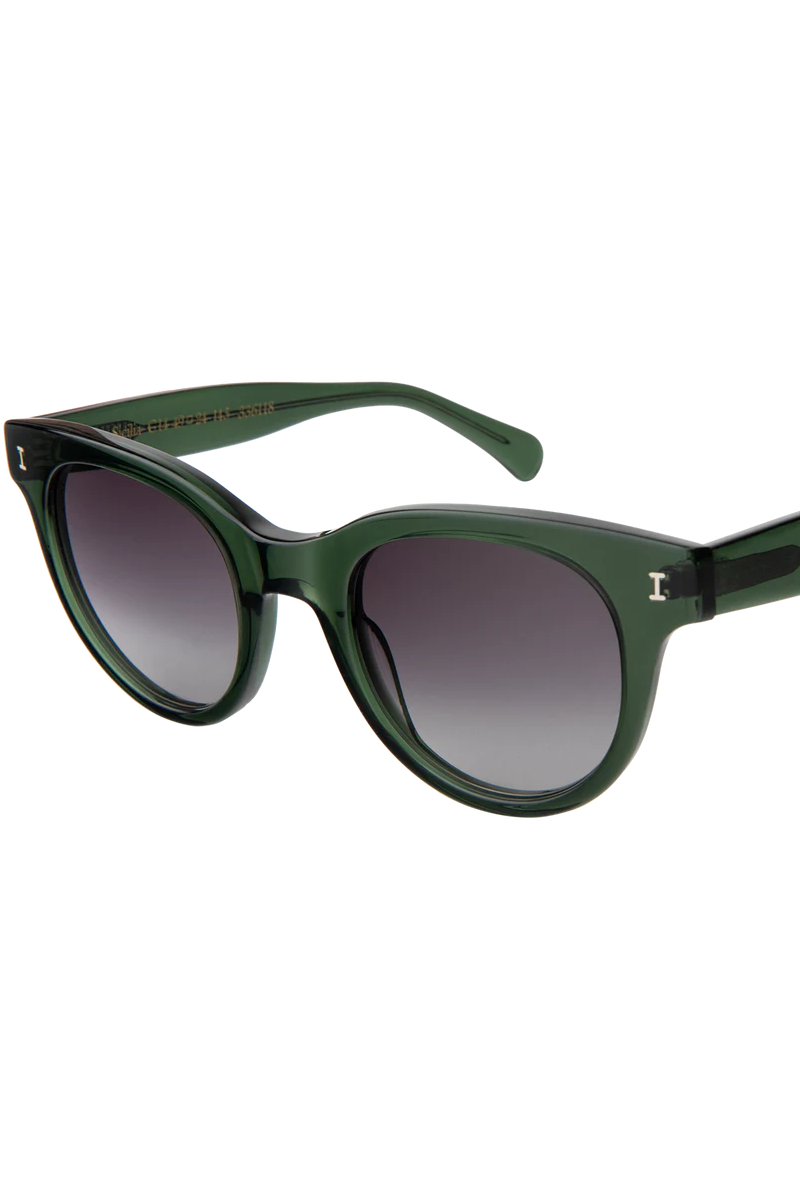 Sicilia Sunglasses - Pine w/ Grey Gradient