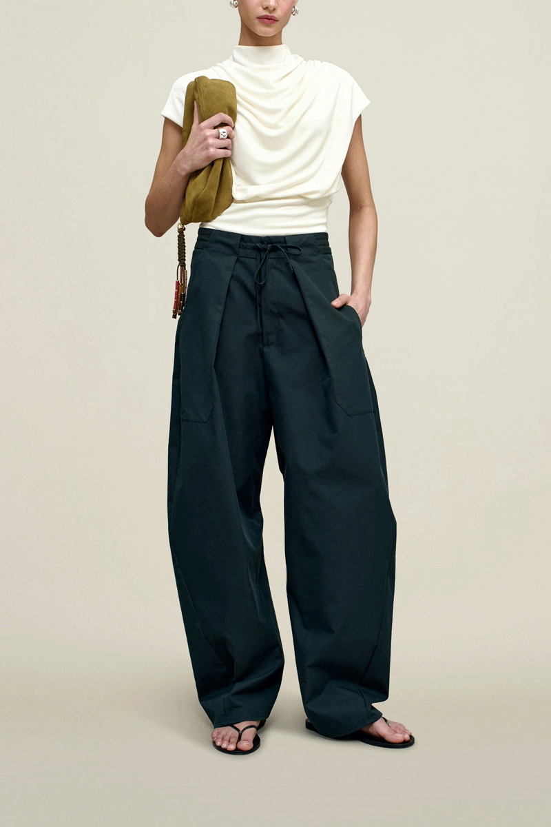Clemence Pant - Washed Navy