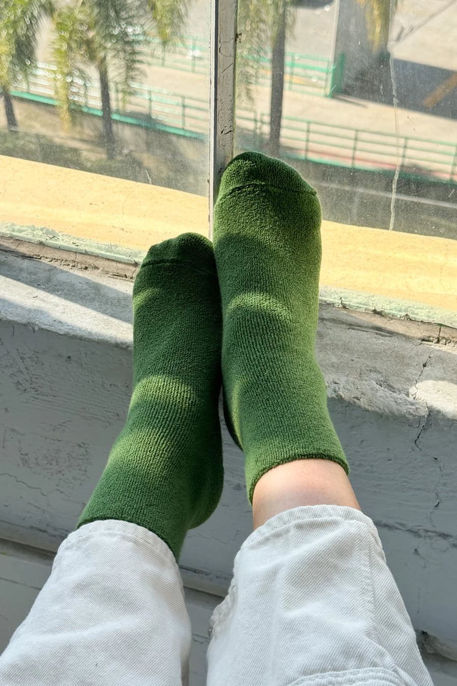 Cloud Socks - Kale