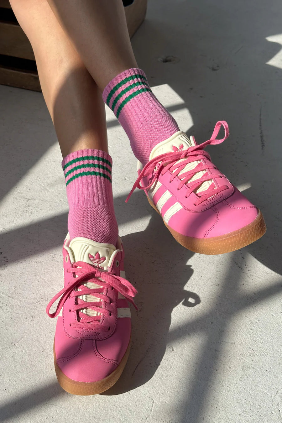 Girlfriend Socks - Rose Pink
