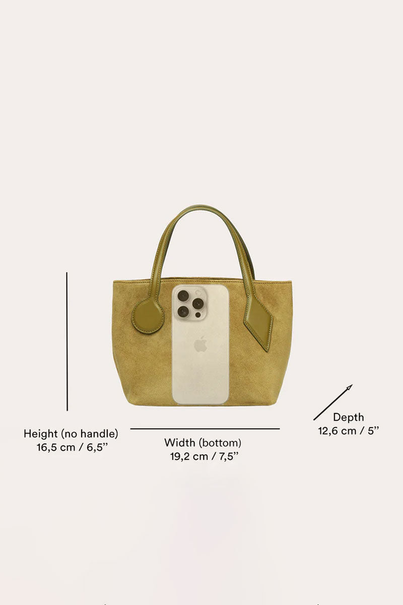 Sprout Micro Tote - Herb Suede