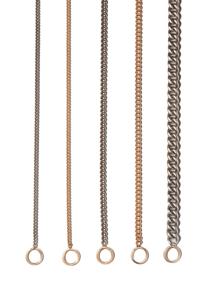 Gold Not So Heavy Curb Chain - 14k Yellow Gold
