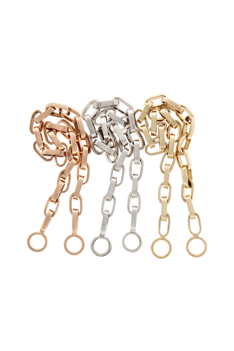 Handmade Biker Chain - 14k Yellow Gold