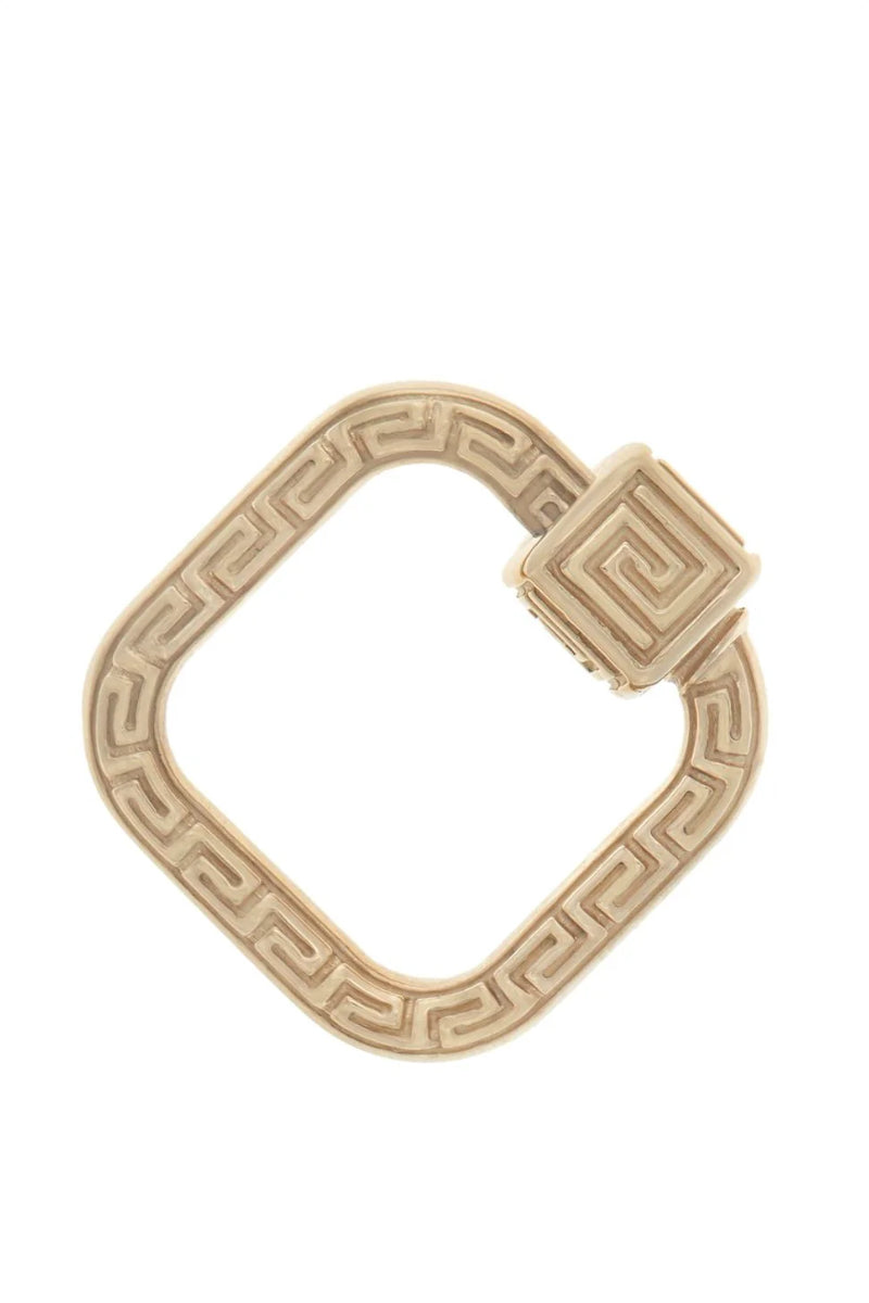 Meander Lock - 14k Yellow Gold