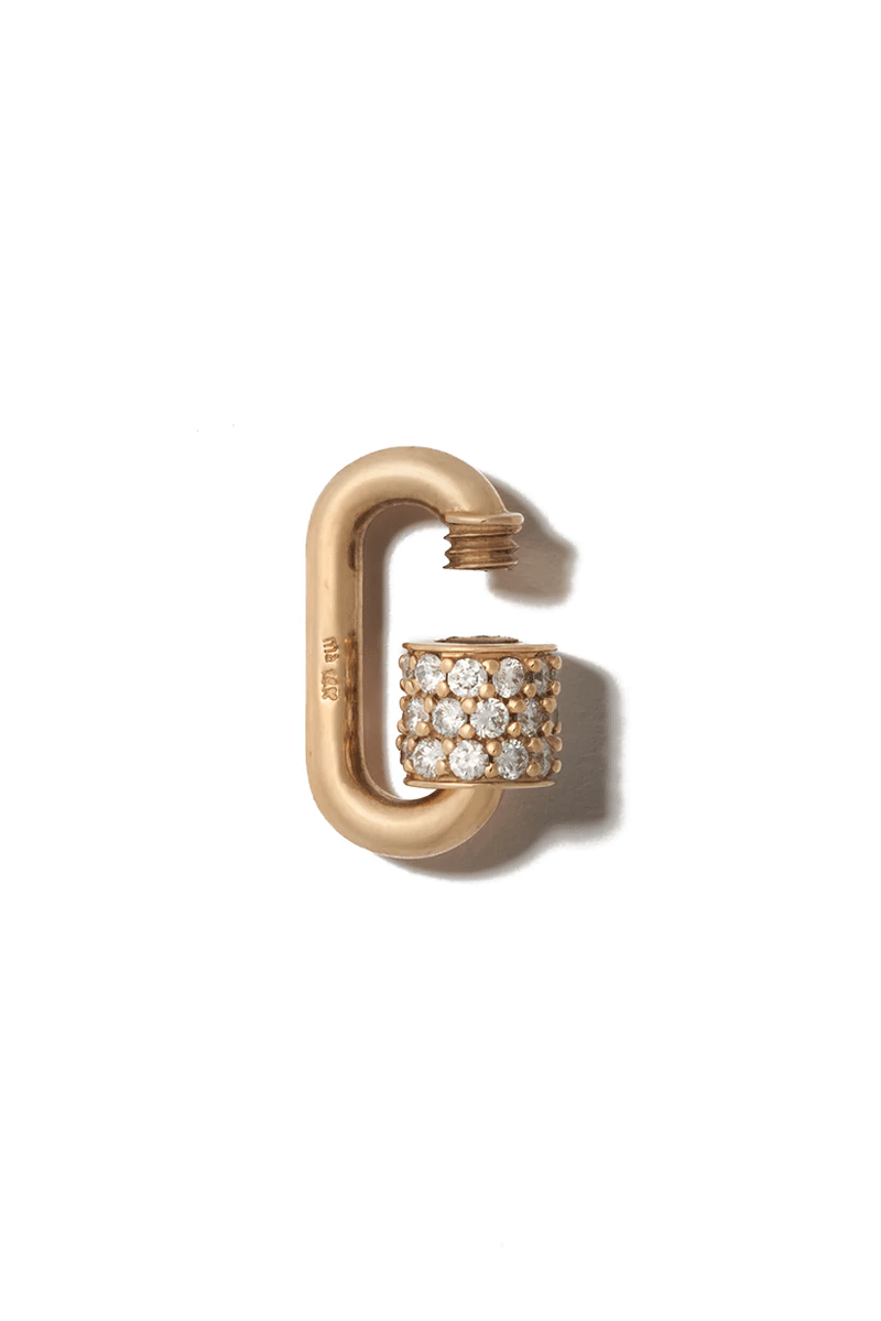 Stoned Chubby Babylock - 14k Yellow Gold & Diamonds