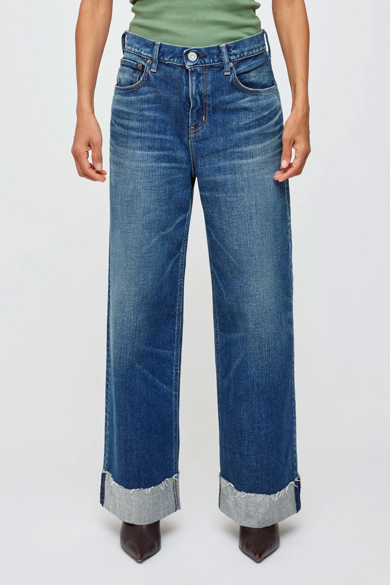 Levittown Super Wide Pants - Blue