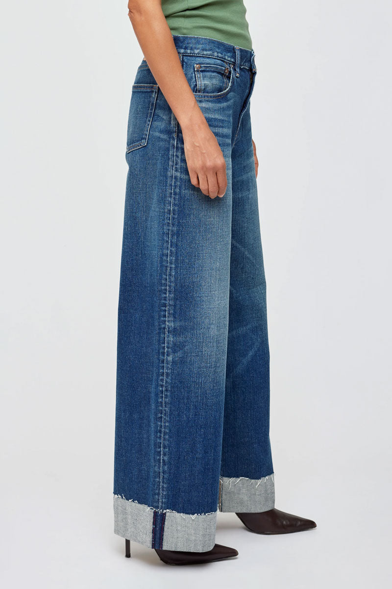 Levittown Super Wide Pants - Blue
