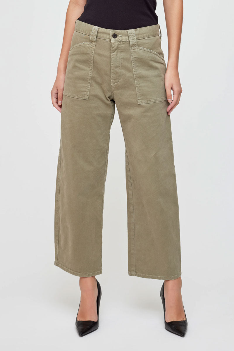 Pomonok Gusset Cargo Pants - Khaki