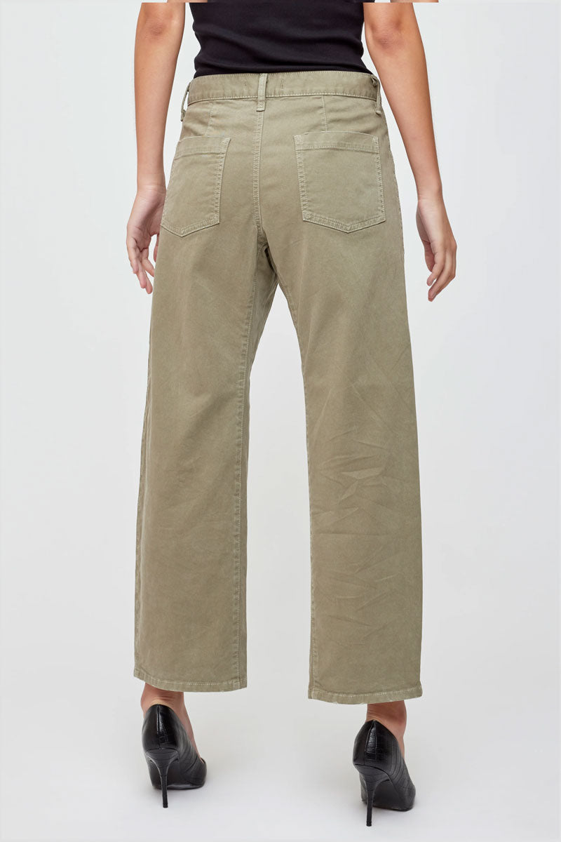 Pomonok Gusset Cargo Pants - Khaki