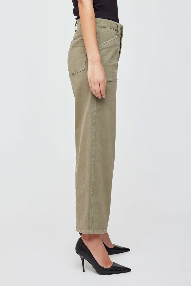 Pomonok Gusset Cargo Pants - Khaki