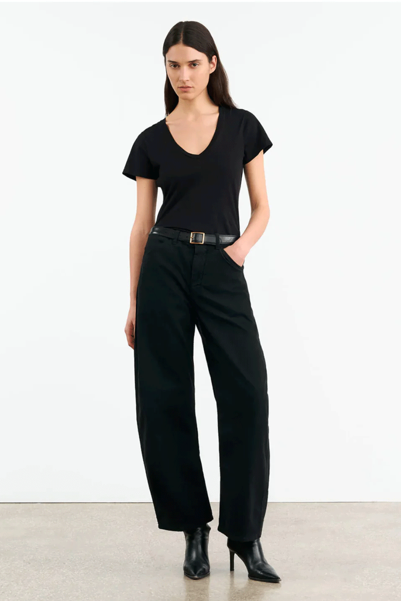 Tribeca Pant - Jet Black