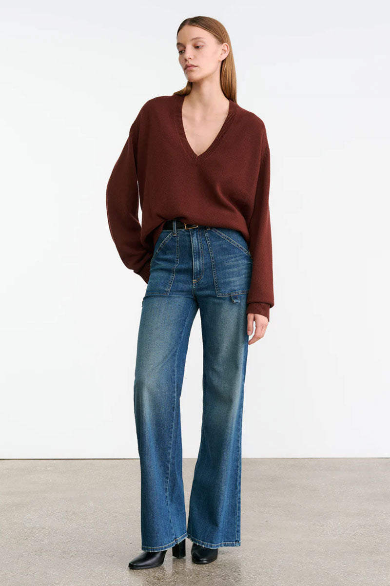 Feron Sweater - Dark Rust