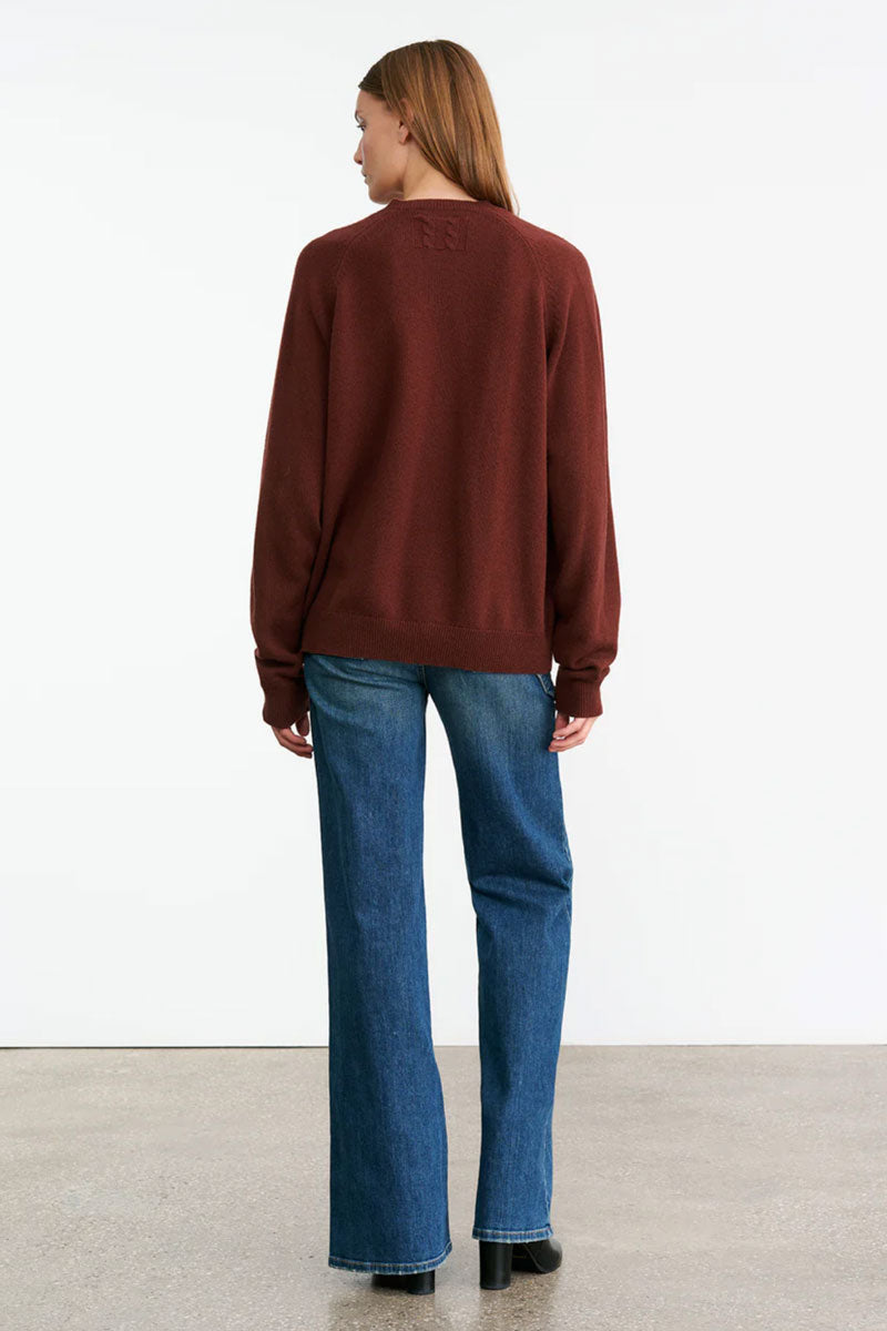 Feron Sweater - Dark Rust