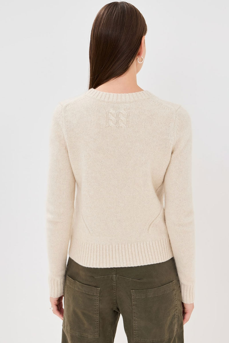 Gwendolyn Sweater - Light Oak Melange