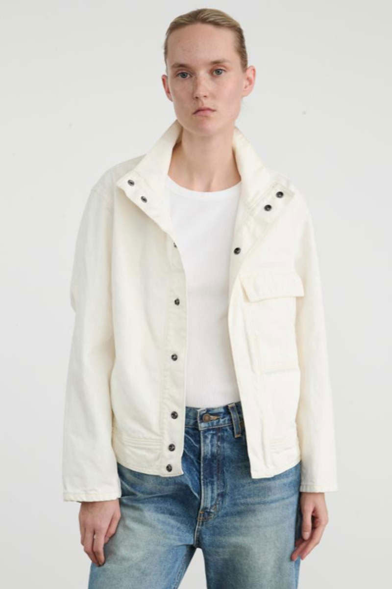 Marilou Denim Jacket - Cream