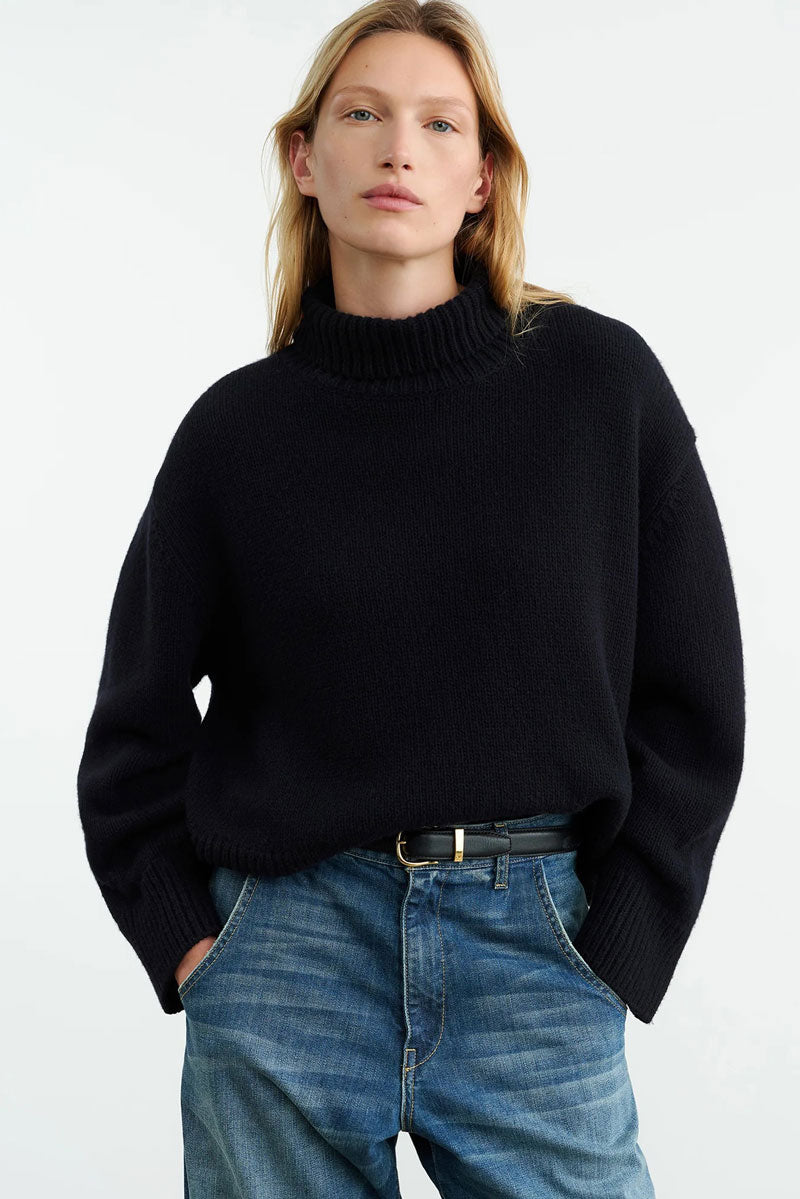 Omaira Sweater - Dark Navy