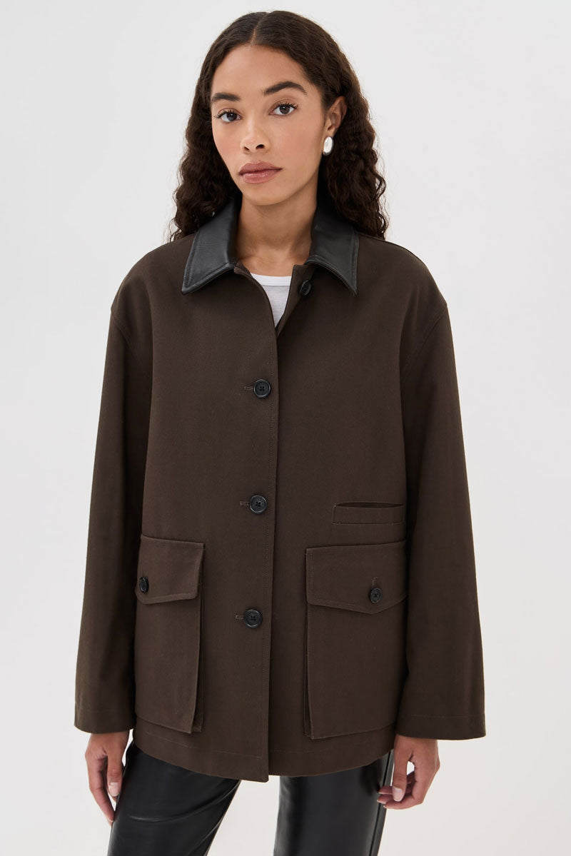 Temperance Parka - Brown