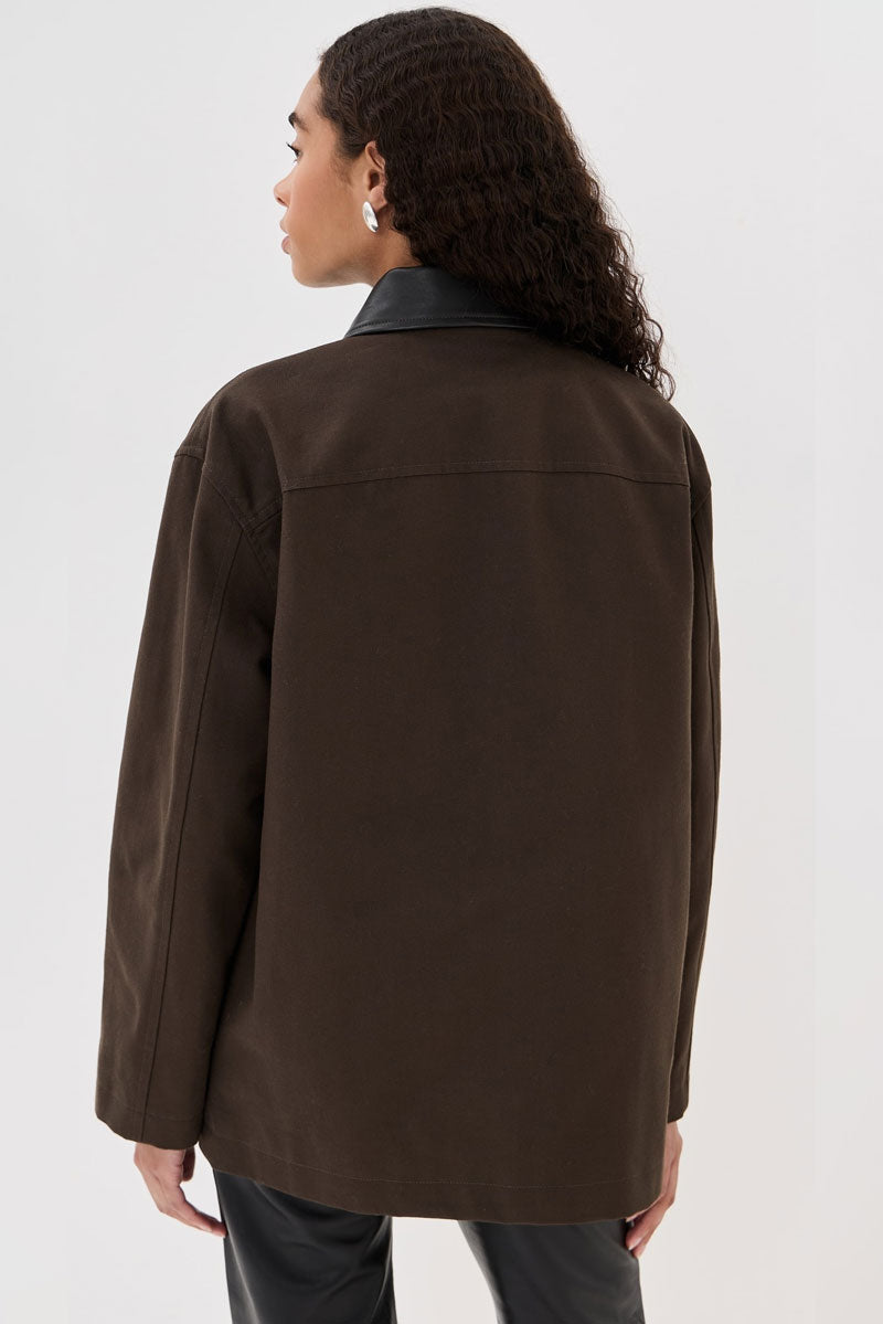 Temperance Parka - Brown